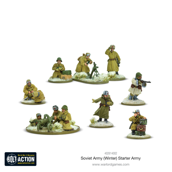 Bolt Action: Soviet Army (Winter) Starter Army